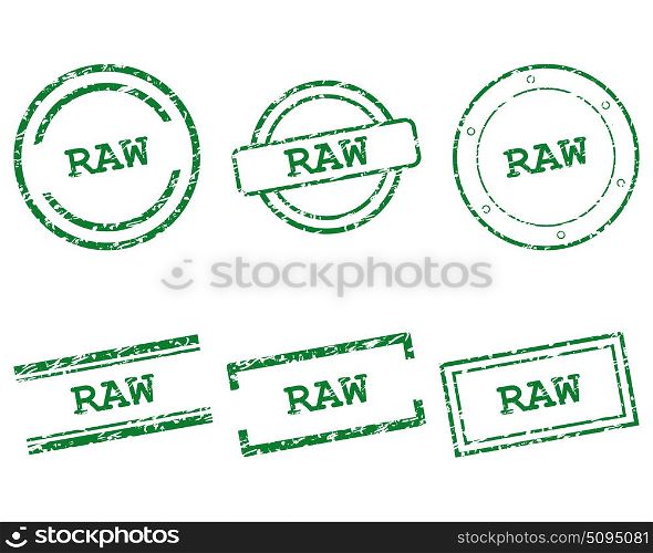 Raw stamps
