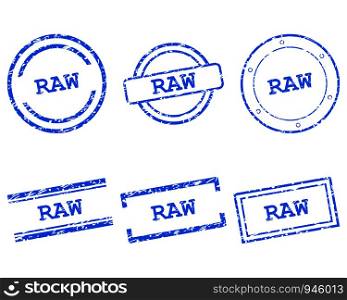 Raw stamps