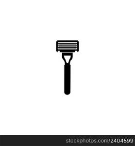 razor blade icon logo vector design template