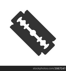 Razor blade icon symbol