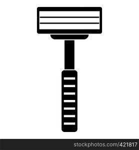 Razor icon. Simple illustration of razor vector icon for web. Razor icon, simple style