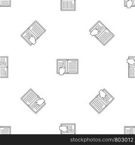 Read book pattern seamless vector repeat geometric for any web design. Read book pattern seamless vector