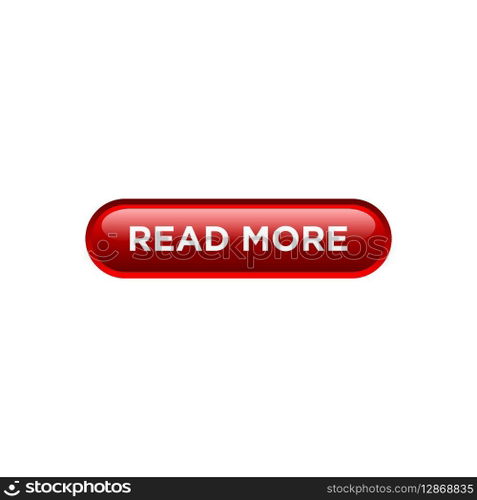 read more button website vector template