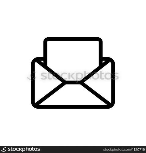 read the letter icon vector. A thin line sign. Isolated contour symbol illustration. read the letter icon vector. Isolated contour symbol illustration