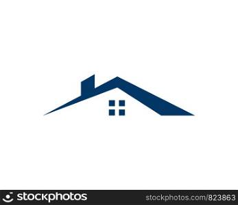 real estate building icon vector template logo illustration