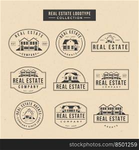 real estate company developer logo collection