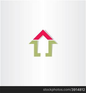 real estate home sign vector design