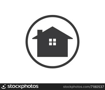 real estate,house,building icon vector template logo illustration