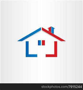real estate house home icon symbol buildings