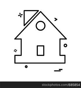 Real Estate icon design vector
