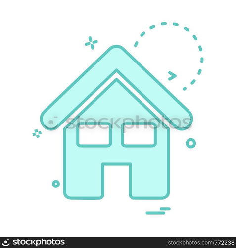 Real Estate icon design vector