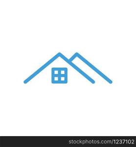 Real estate icon design vector template.