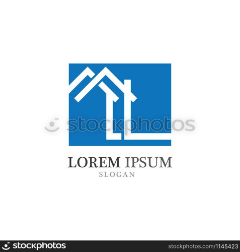 Real Estate , Property and Construction Logo design