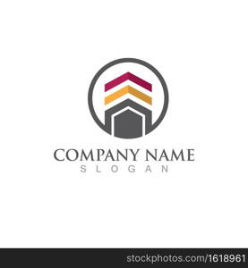 Real Estate , Property and Construction Logo design