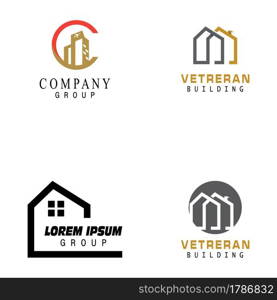 Real Estate , Property and Construction Logo design