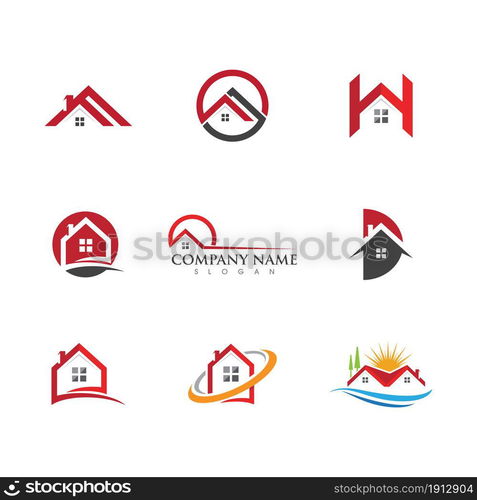 Real Estate , Property and Construction Logo design