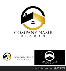 Real Estate , Property and Construction Logo design