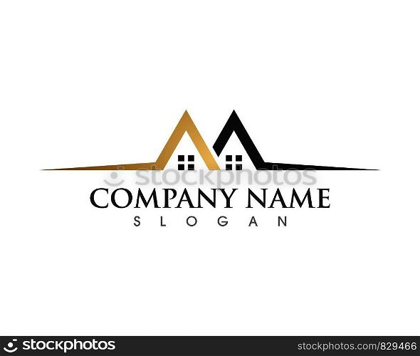 Real Estate , Property and Construction Logo design for business corporate