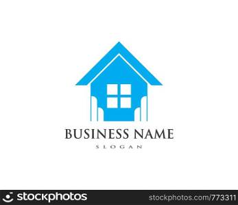 Real Estate , Property and Construction Logo design for business corporate sign . Vector Logo