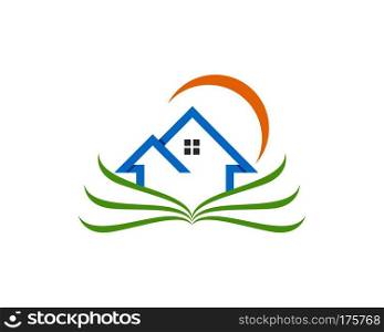 Real Estate , Property and Construction Logo design. Property Logo Template