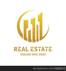 Real estate symbol vector icon illustratrion
