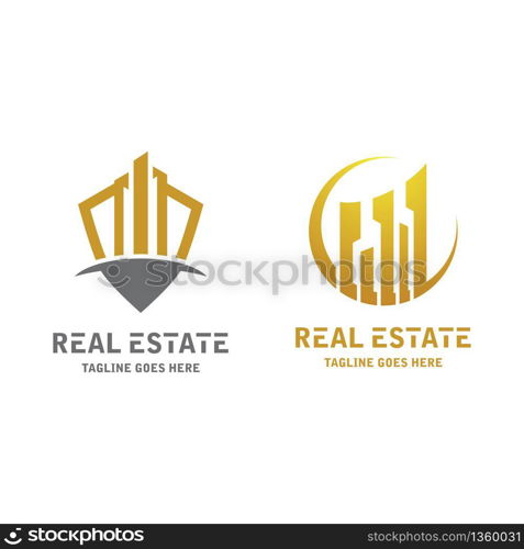 Real estate symbol vector icon illustratrion