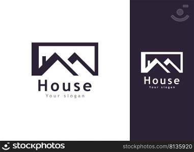 Real Estate Vector Logo Template, Modern House and property logo