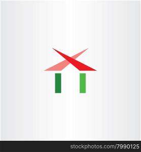 real estatr home house logo sign element