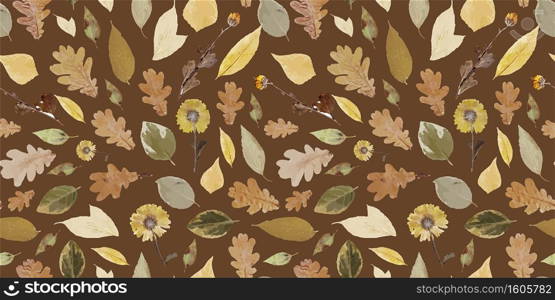 realistic autumn leaves for fabric design. texture decoration. Vector paint. Vector template collection. Nature background. Design element. Grain pattern.. realistic autumn leaves for fabric design. texture decoration. Vector paint. Vector template collection. Nature background. Design element. Grain pattern