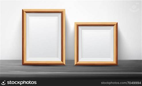 Realistic Black Frame Set Vector. Good For Posters, Presentations, Exhibition. Trendy Interior Illustration.. Realistic Black Frame Set Vector. Good For Posters, Presentations, Exhibition. Trendy Interior