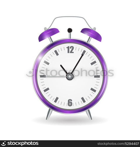 Realistic Clock Alarm Watch Vector Illustration EPS10. Realistic Clock Alarm Watch Vector Illustration