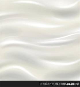 Realistic cow milk wave vector texture background. Realistic cow milk wave vector texture background. Cream liquid and flowing dairy drink illustration