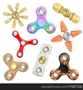 Realistic Hand Spinners Collection