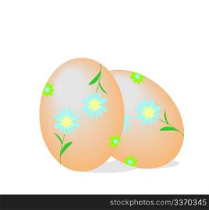 Realistic illustration easter egg&acute;s - vector