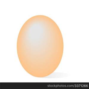 Realistic illustration easter egg - vector