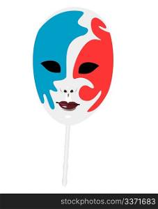 Realistic illustration of carnivals mask - vector