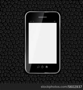 Realistic mobile phone vector illustration