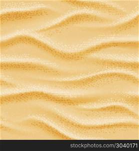 Realistic seamless vector beach sea sand background. Realistic seamless vector beach sea sand background. Dry desert natural wave illustration