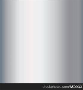 Realistic silver foil texture background. Gray vector elegant, shiny and metal gradient template for border, frame, ribbon design