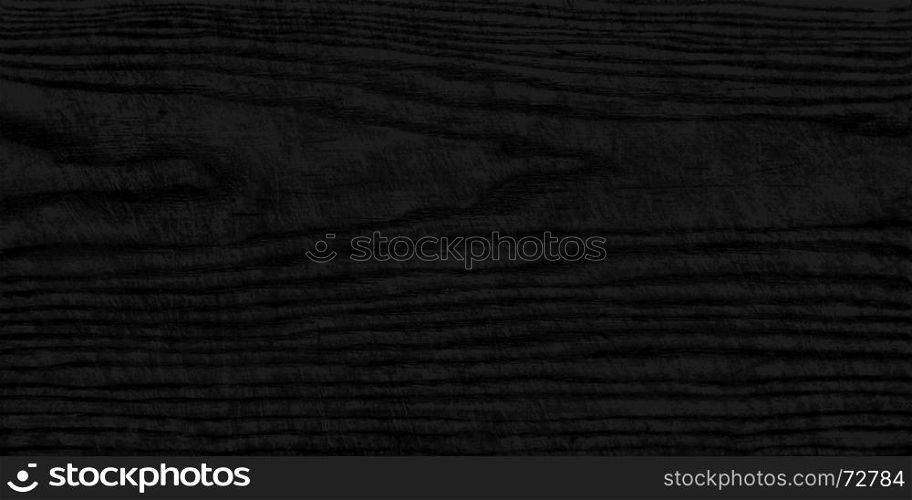 Realistic texture wood with natural structure. Realistic texture wood plank with natural structure. Empty black color background horizontal size. This vector illustration design elements save in 10 eps