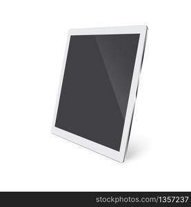 Realistic vector Smartphone or tablet isolated on white background. Mock up with blank touch screen. vector design.