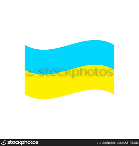 Realistic wavy flag of ukraine. National ukrainian flag. Wavy backdrop. Vector illustration. stock image. EPS 10.. Realistic wavy flag of ukraine. National ukrainian flag. Wavy backdrop. Vector illustration. stock image.
