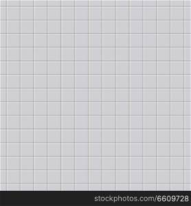 Realistic white tile. Seamless vector