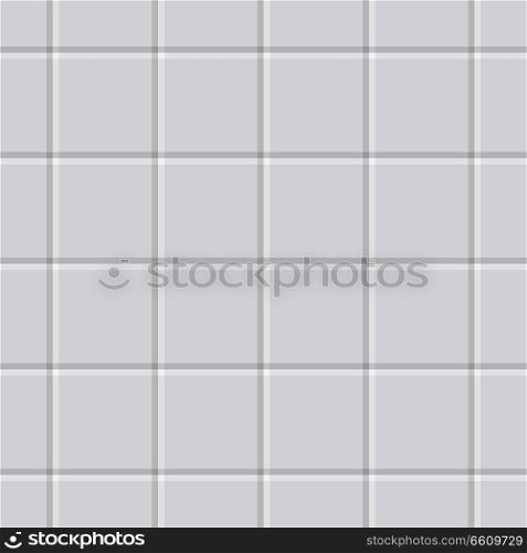 Realistic white tile. Seamless vector