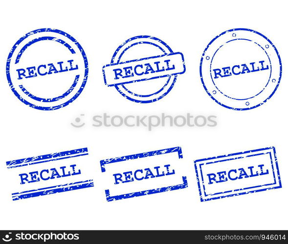 Recall stamps