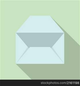 Receive envelope icon flat vector. Mail letter. Send message. Receive envelope icon flat vector. Mail letter