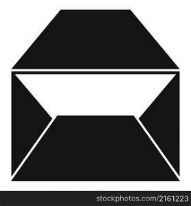 Receive envelope icon simple vector. Mail letter. Send message. Receive envelope icon simple vector. Mail letter