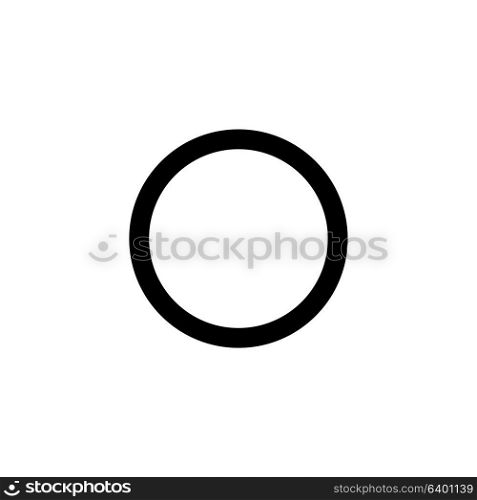 record, Icon on isolated background
