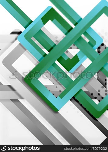 Rectangle tube elements, vector background. Rectangle tube elements, vector 3d background