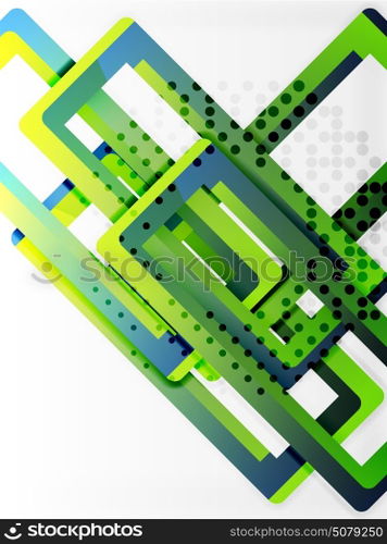 Rectangle tube elements, vector background. Rectangle tube elements, vector 3d background